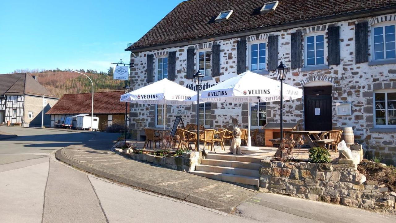 Gasthof Feische Hellefeld Exterior foto